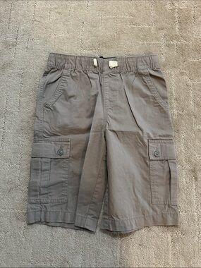 Lucky Brand boys shorts size medium gray/tan color